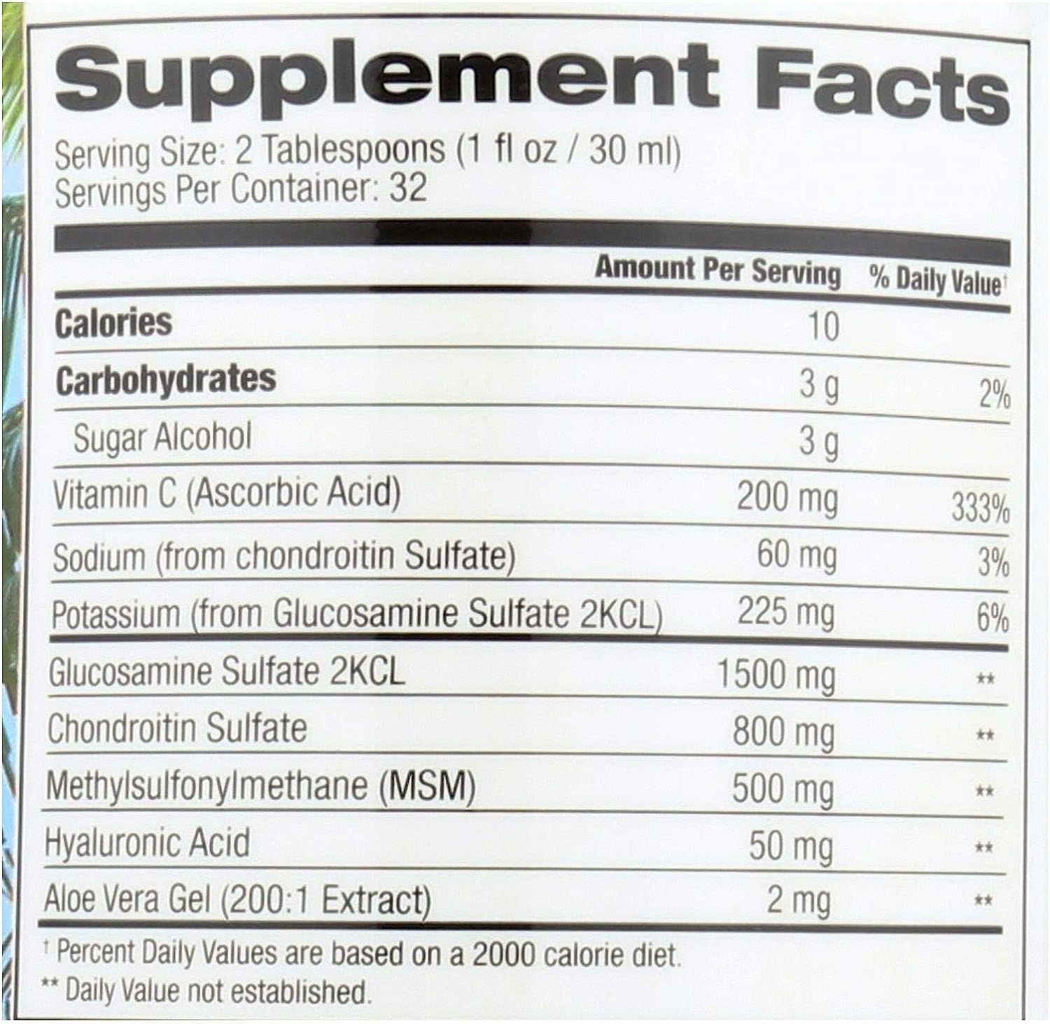 Tropical Oasis Joint Comp 32oz-[HealthWay]