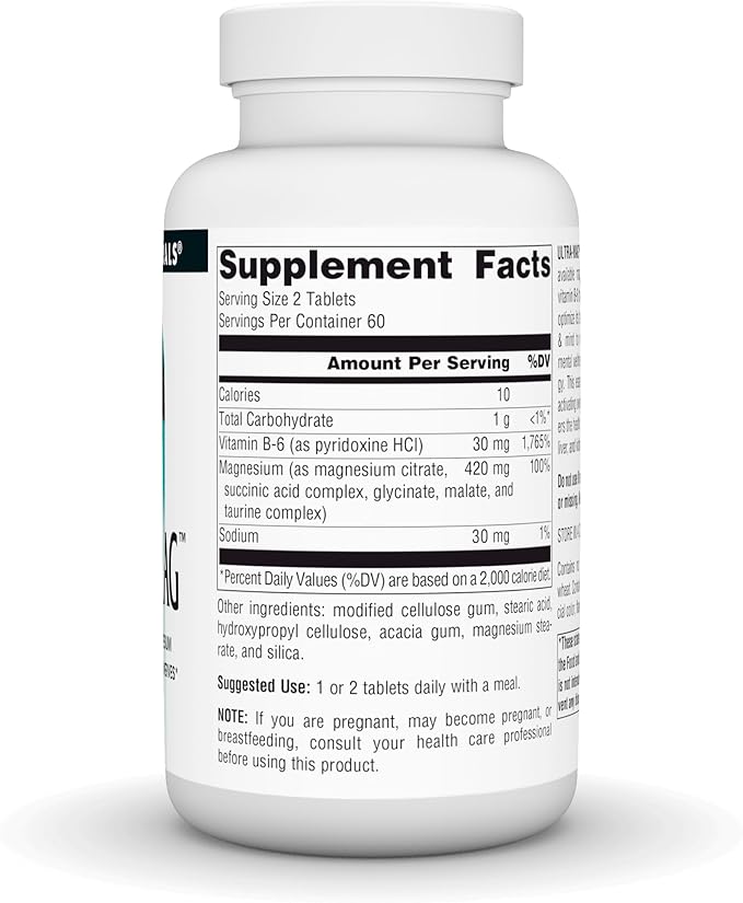 Magnesium Supplement | Source Naturals Ultra Mag 120 Tablet
