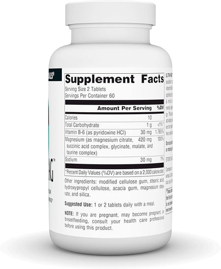Magnesium Supplement | Source Naturals Ultra Mag 120 Tablet