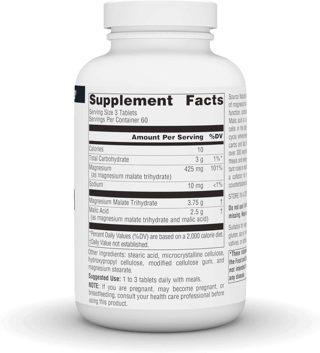 Source Naturals Magnesium Malate 180tb