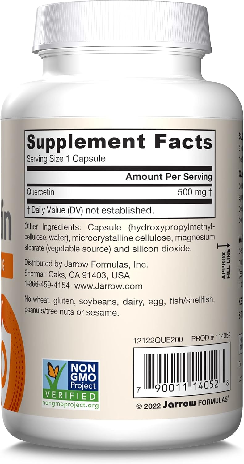 Jarrow Quercetin 500mg 200cp