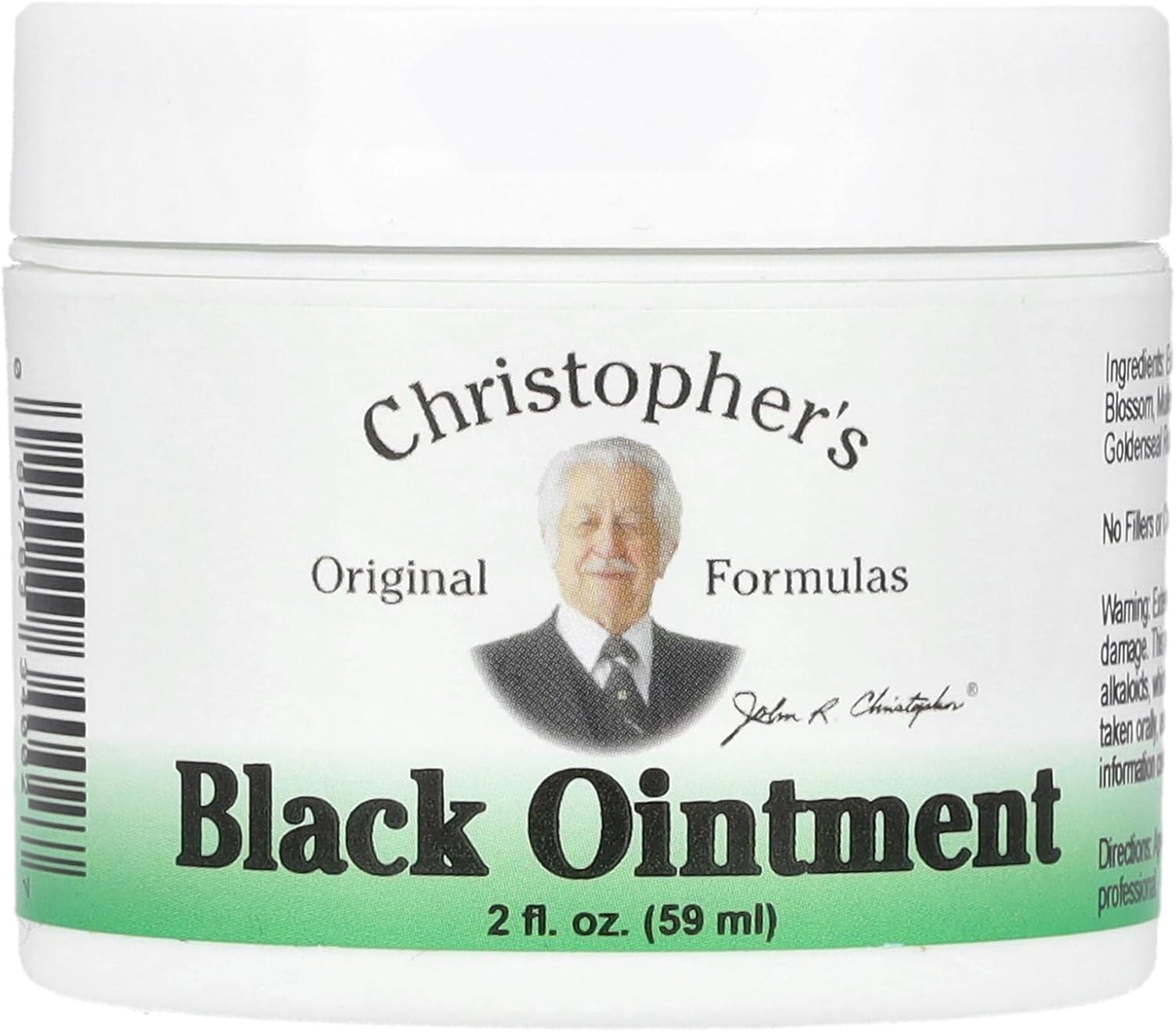 Dr Christophers Ointment Black Drawing 2oz