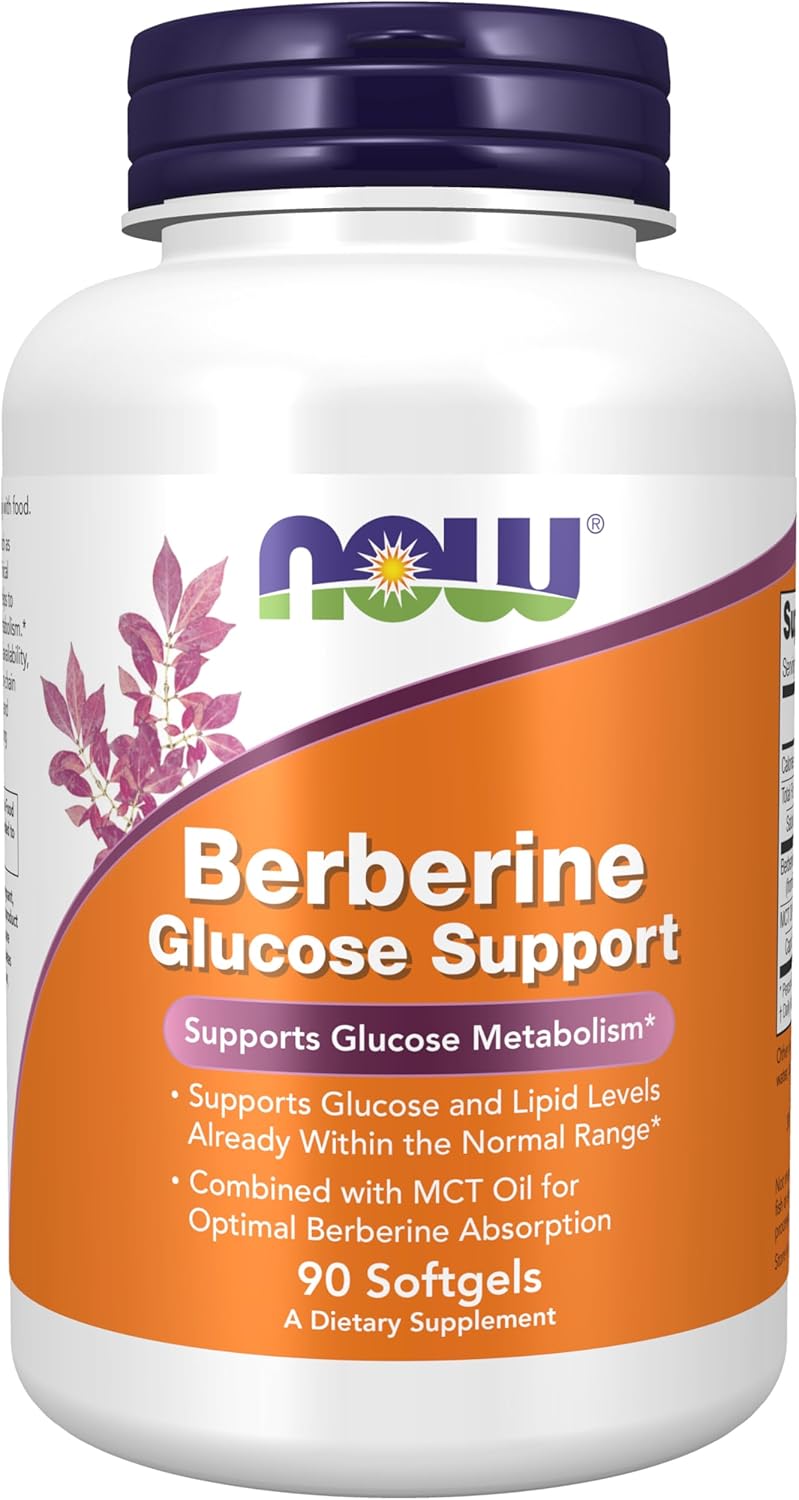 Now Berberine Glucose Support 90sg