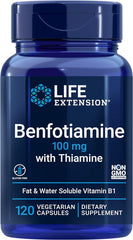 Life Ext Benfotiamine + B1 100mg 120cp