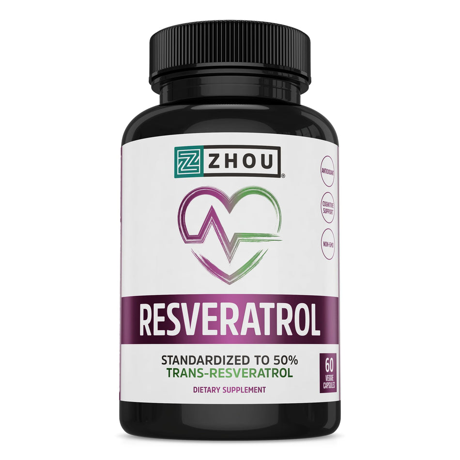 Zhou Resveratrol 500mg 60cp