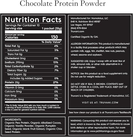 Truvani Protein - Vanilla Plant-Based 1oz | Healthway