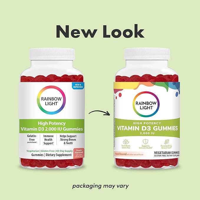 Rainbow Light Vitamin D3 2000 IU - 120ct | Vitamin D