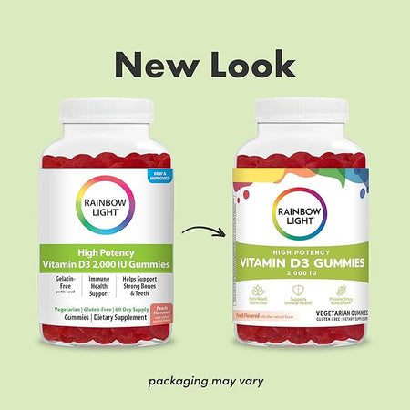 Rainbow Light Vitamin D3 2000 IU - 120ct | Vitamin D
