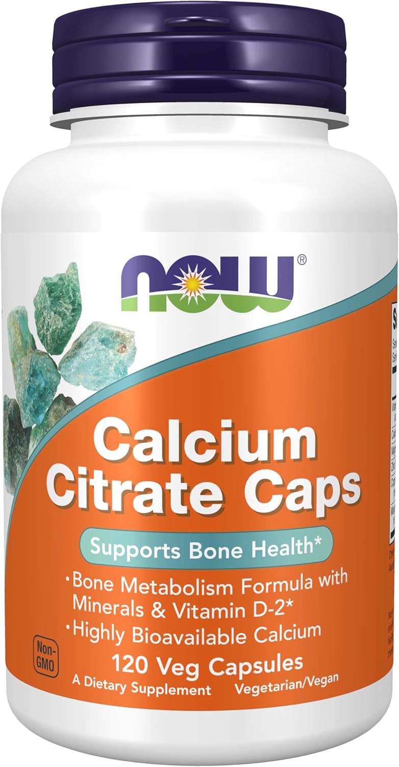 Now Calcium Citrate Plus 120cp