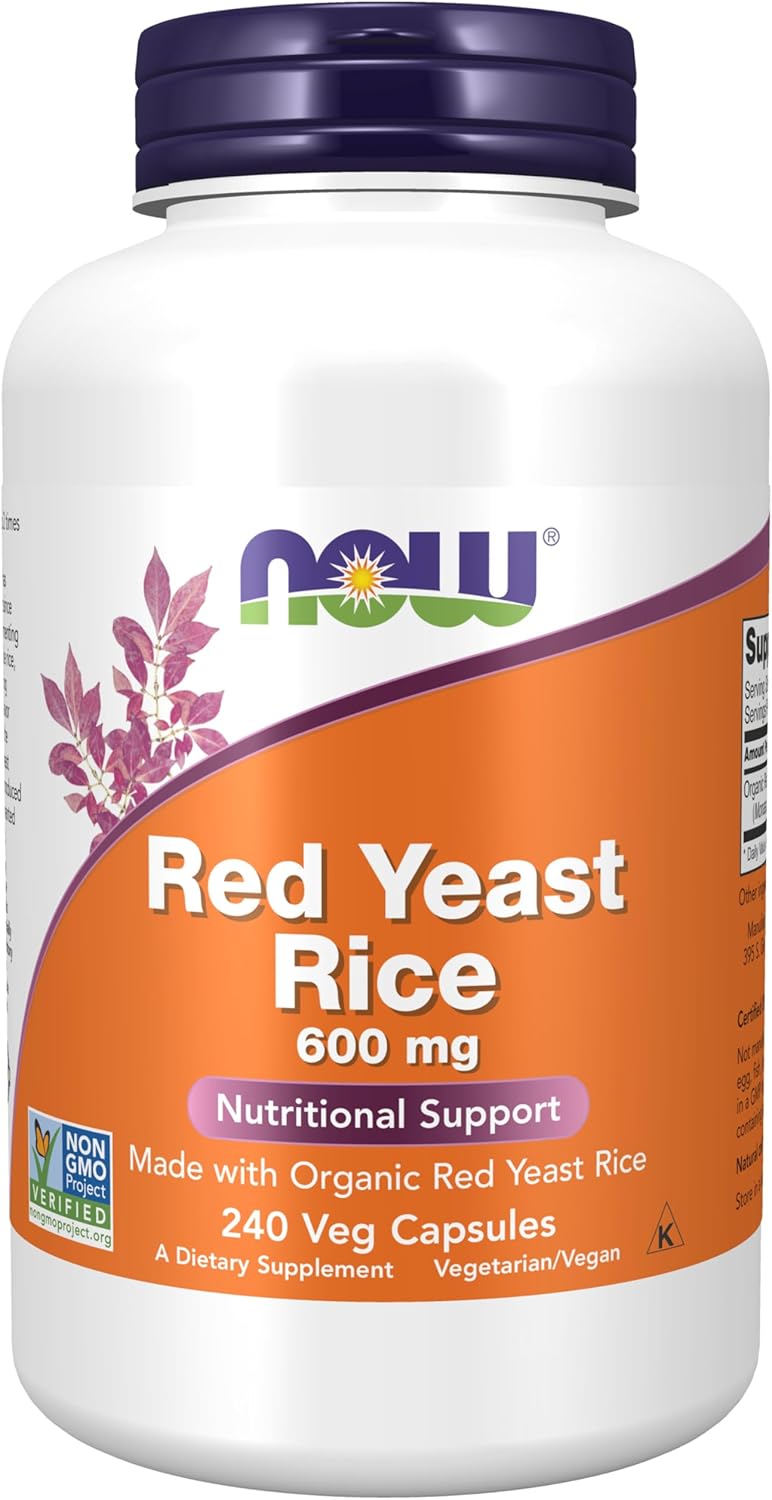 Now Red Yeast Rice 600mg 240vc