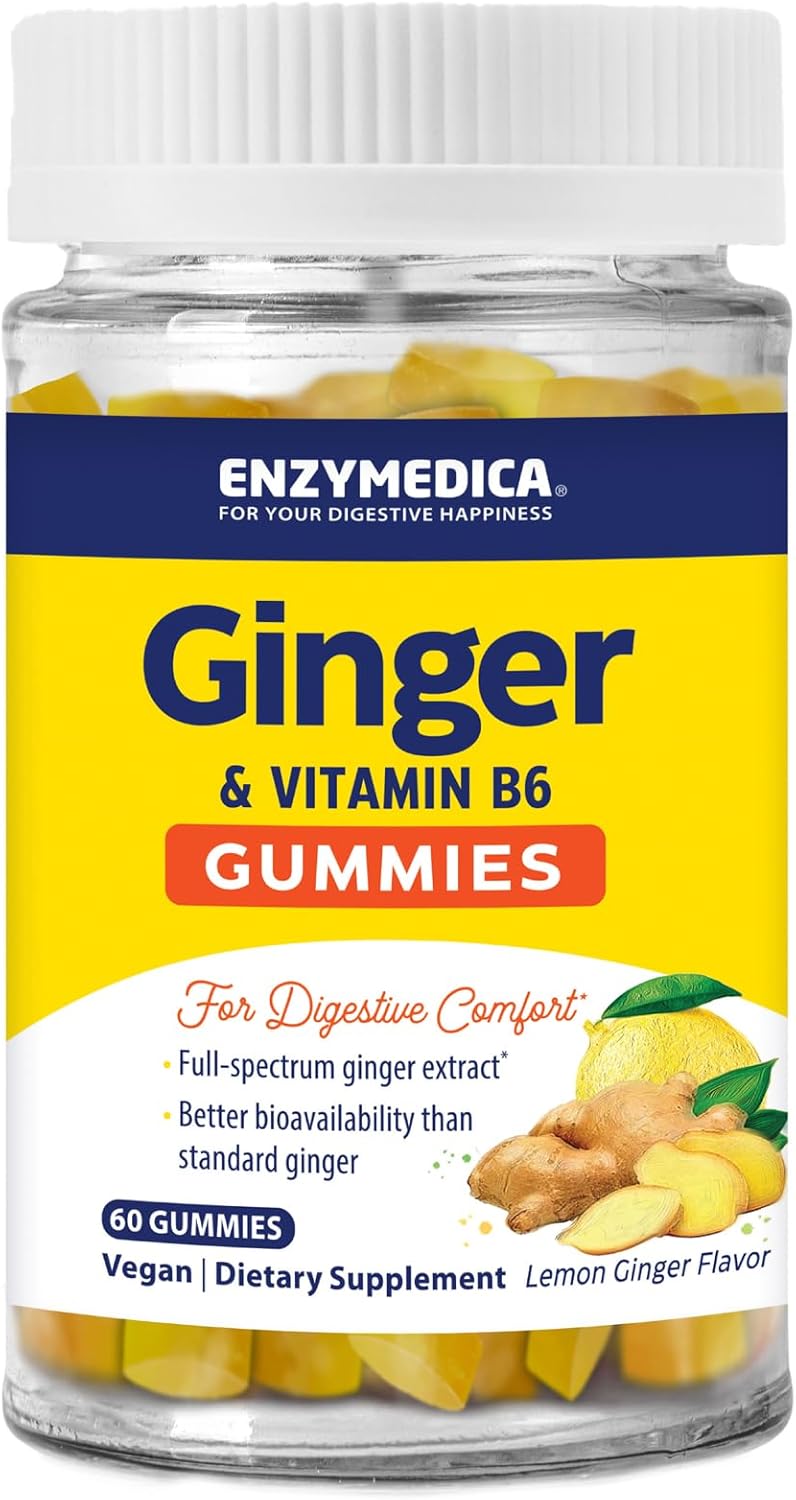 Enzymedica Ginger Gummies 60ch