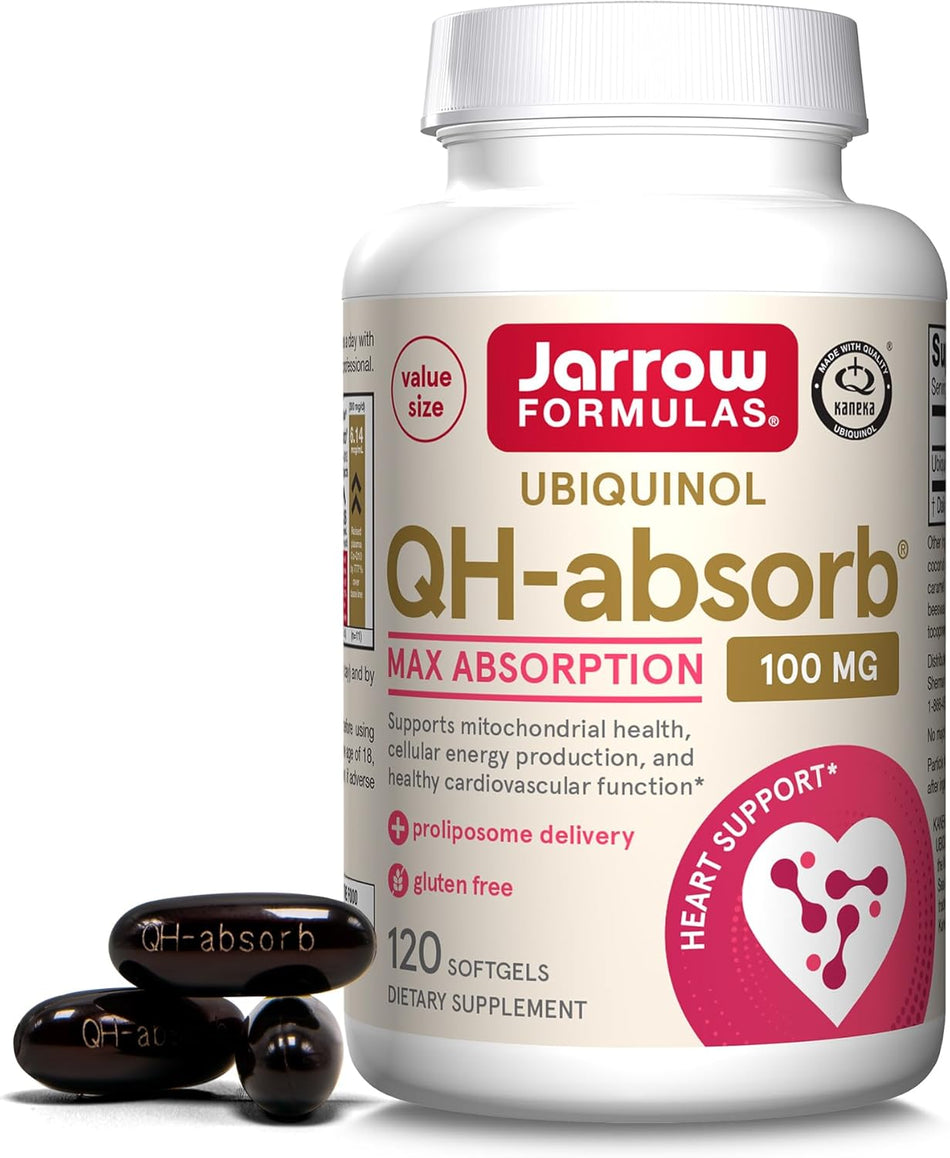 Jarrow QH-absorb CoQ10 100mg 120cp