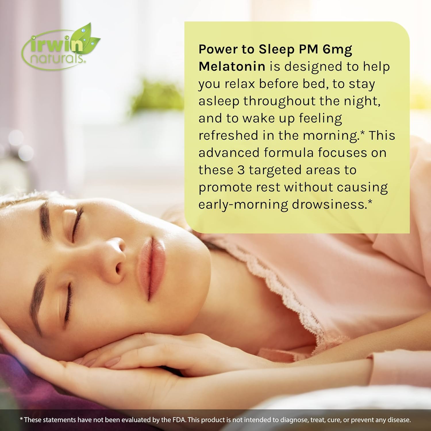 Irwin Power to Sleep PM 6mg Melatonin 60sg