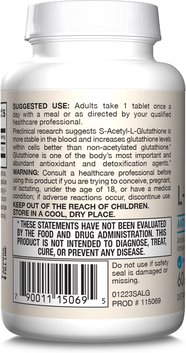 Jarrow S-Acetyl L-Glutathione 60tb