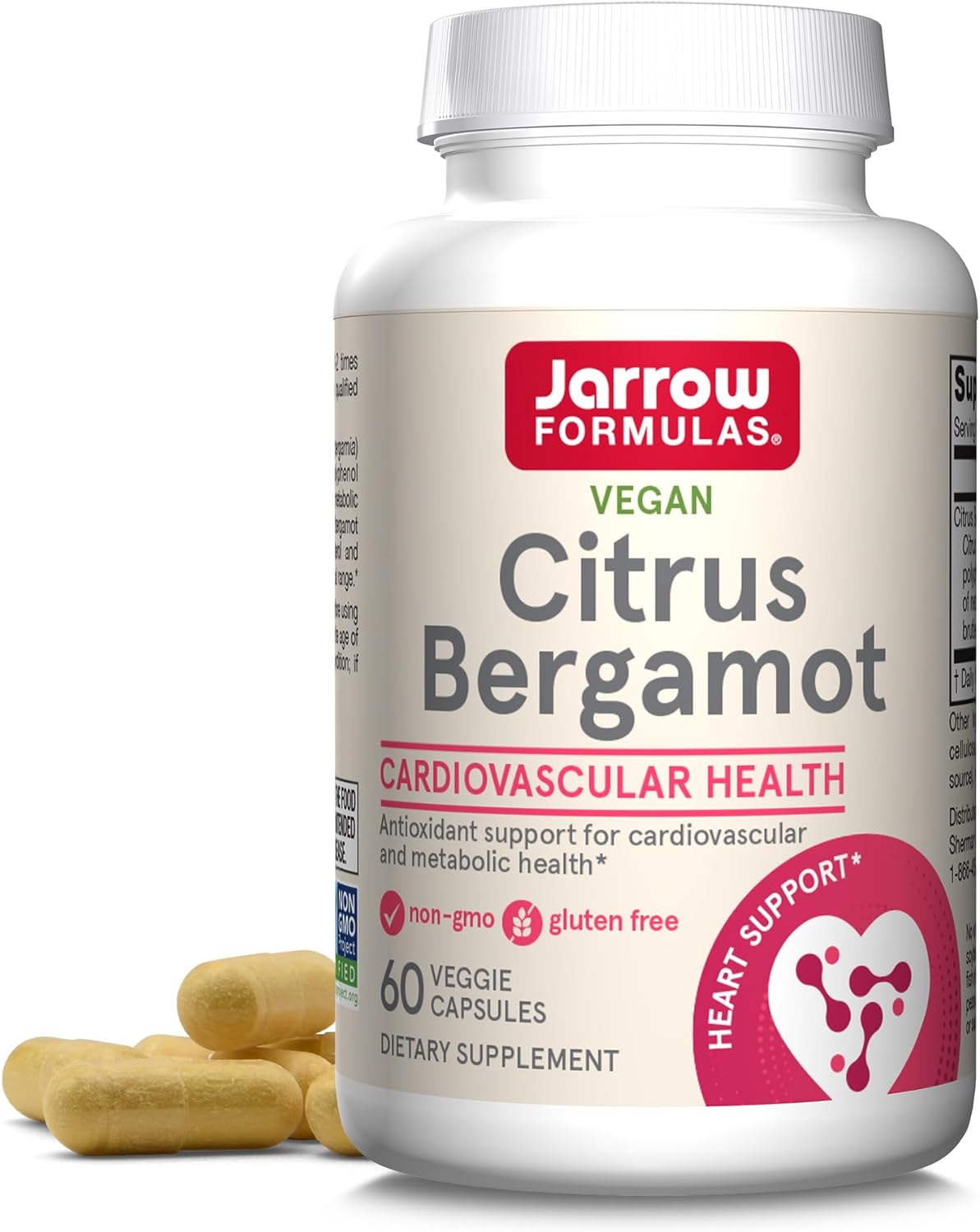 Jarrow Citrus Bergamot 500mg 60cp