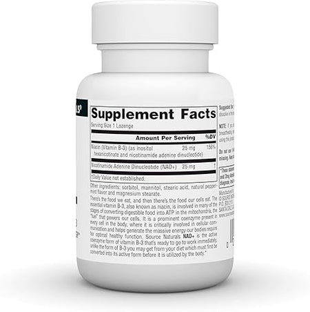 NAD+ Supplement | Source Naturals 25mg - Healthway Nutrition