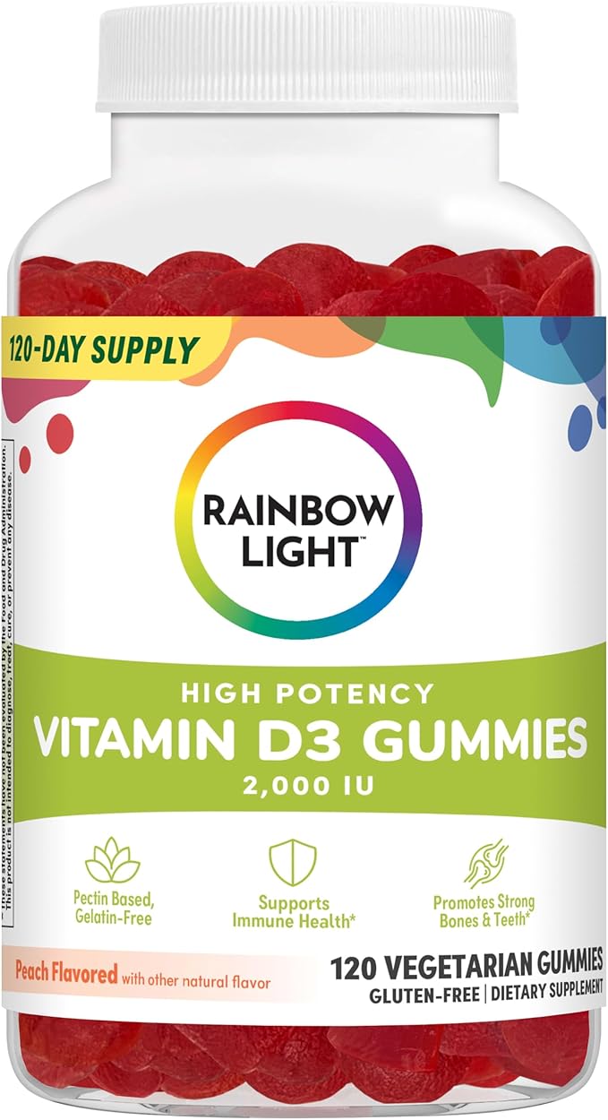 Rainbow Light Vitamin D3 2000 IU - 120ct | Vitamin D