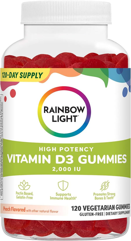 Rainbow Light Vitamin D3 2000 IU - 120ct | Vitamin D