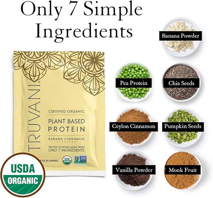 Truvani Banana Cinnamon Protein Powder | Healthway