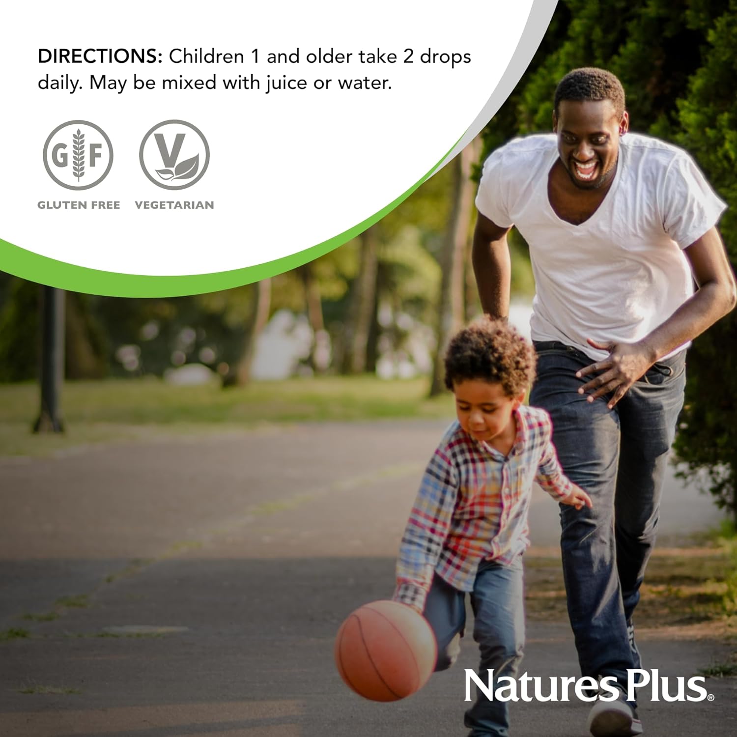 Natures Plus Animal Parade Vitamin D3 Liquid Drops .3oz