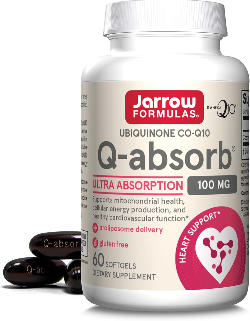 Jarrow QH-absorb CoQ10 100mg 60cp