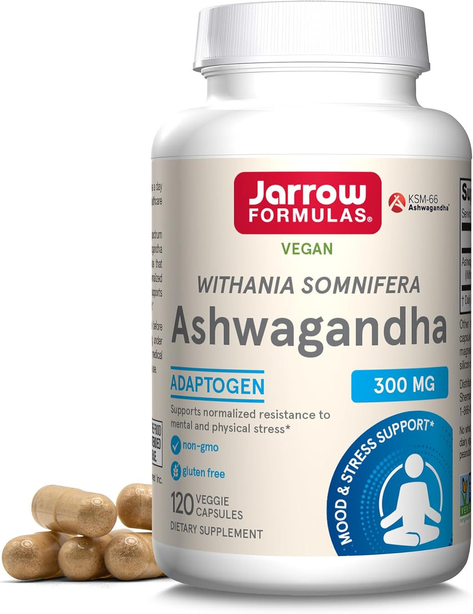 Jarrow Ashwagandha KSM-66 120cp