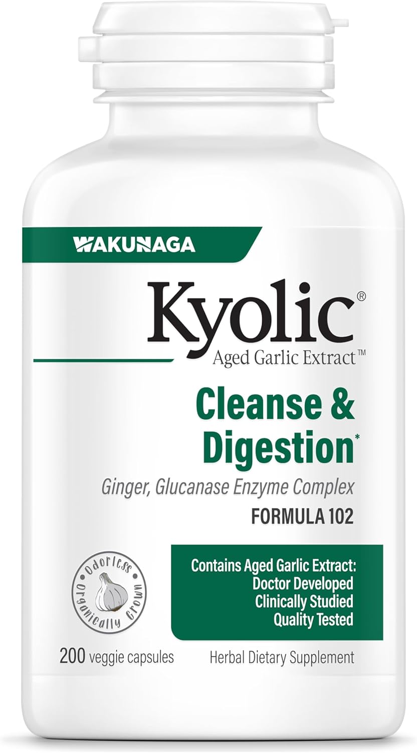 Kyolic 102 Cleanse and Digestion 200cp