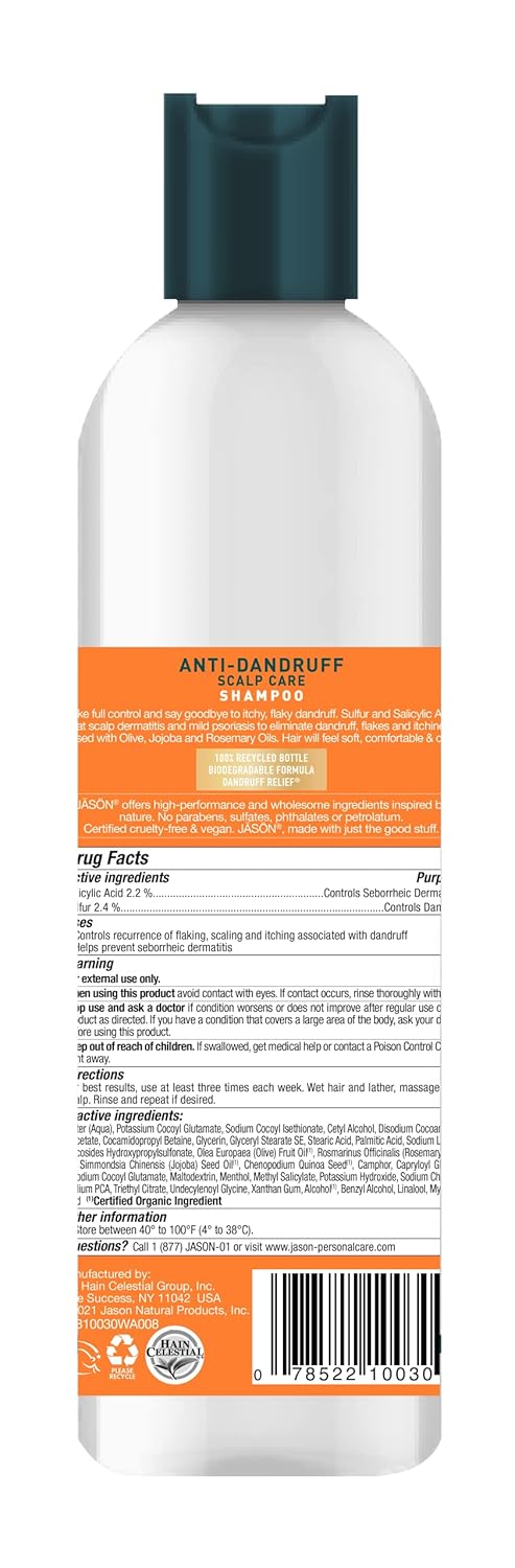 Jason Anti-Dandruff Shampoo 12oz