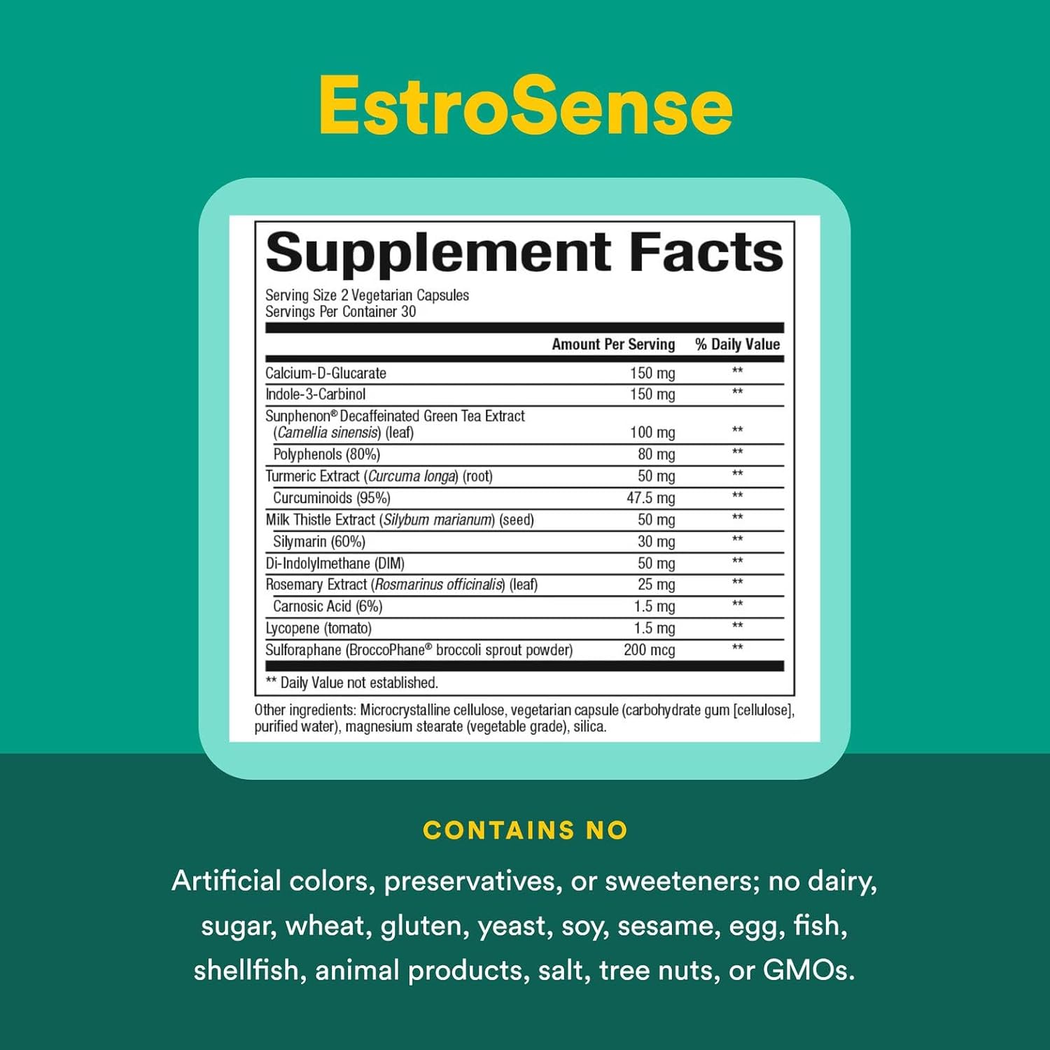 Natural Factors EstroSense 60cp