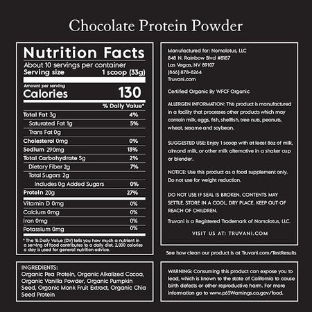 Chocolate Plant Protein 1oz