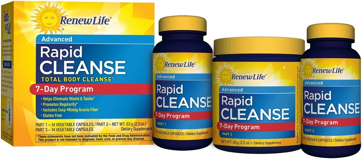 Renew Life 7 Day Rapid Cleanse 3pc