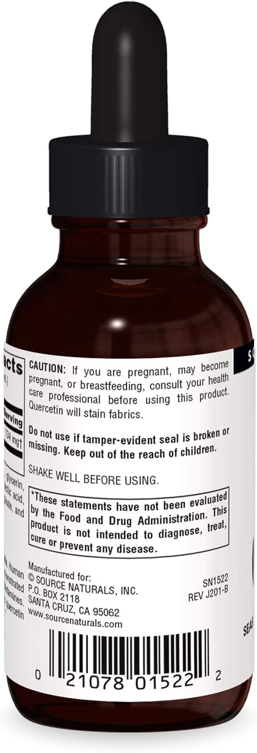 Source naturals liquid quercetin at HealthWay