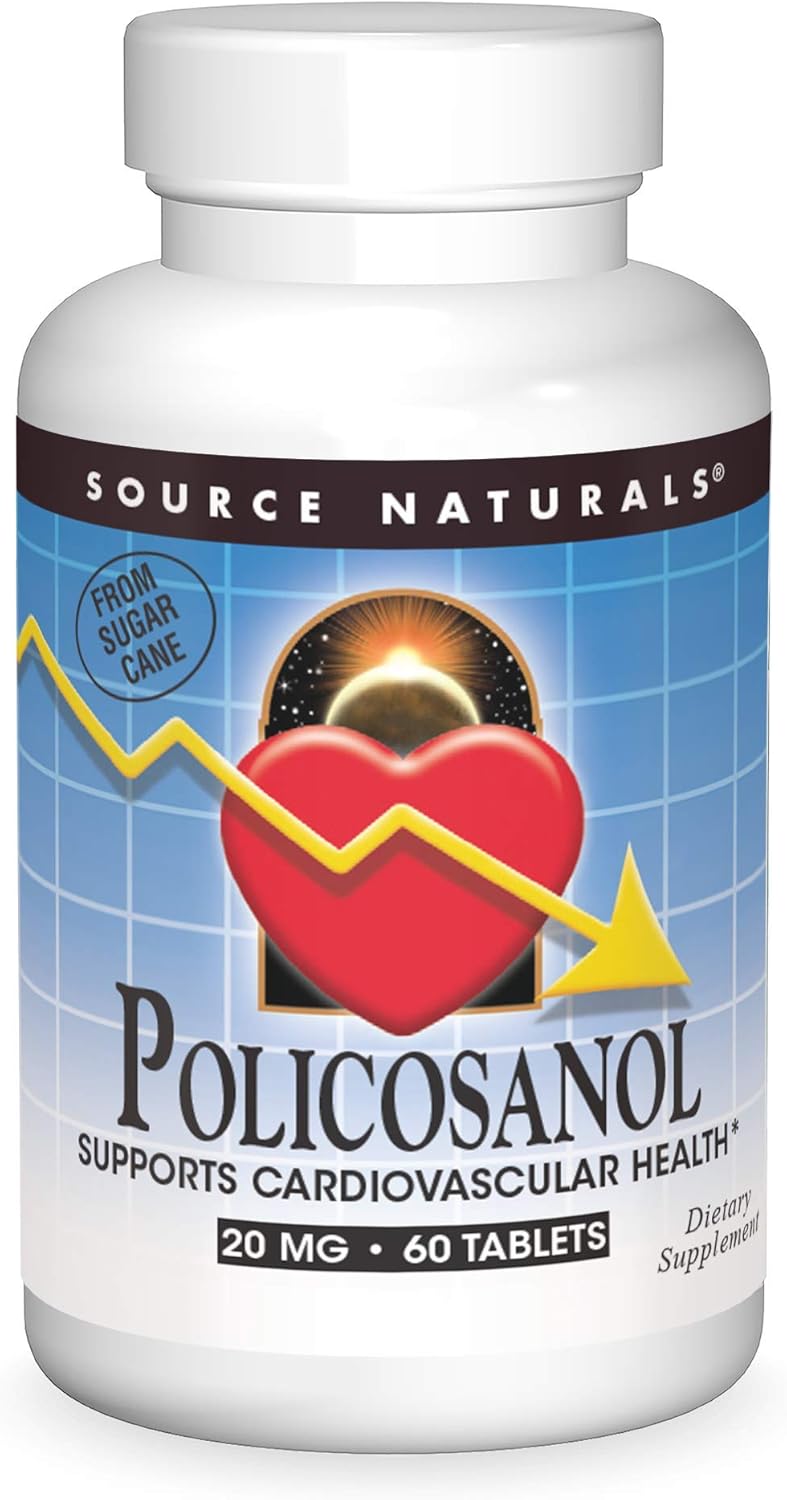 Source Naturals Policosanol 20mg 60tb
