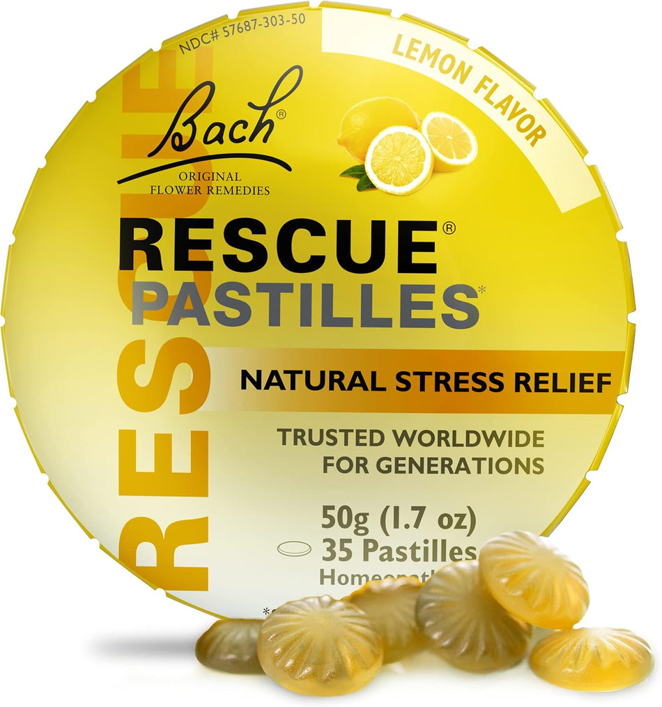 Bach Rescue Pastilles Lemon 50g