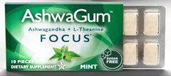 AshwaGum Focus Mint 10pk