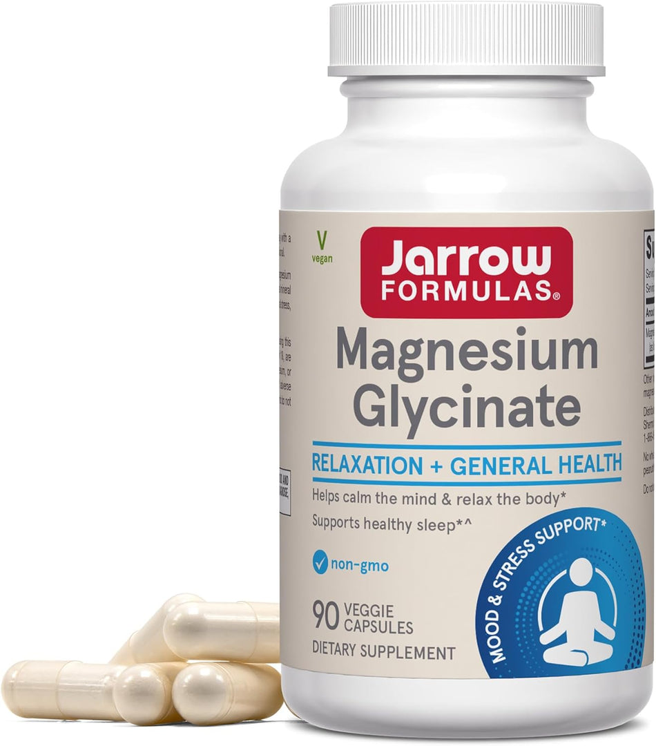 Jarrow Magnesium Glycinate 90cp