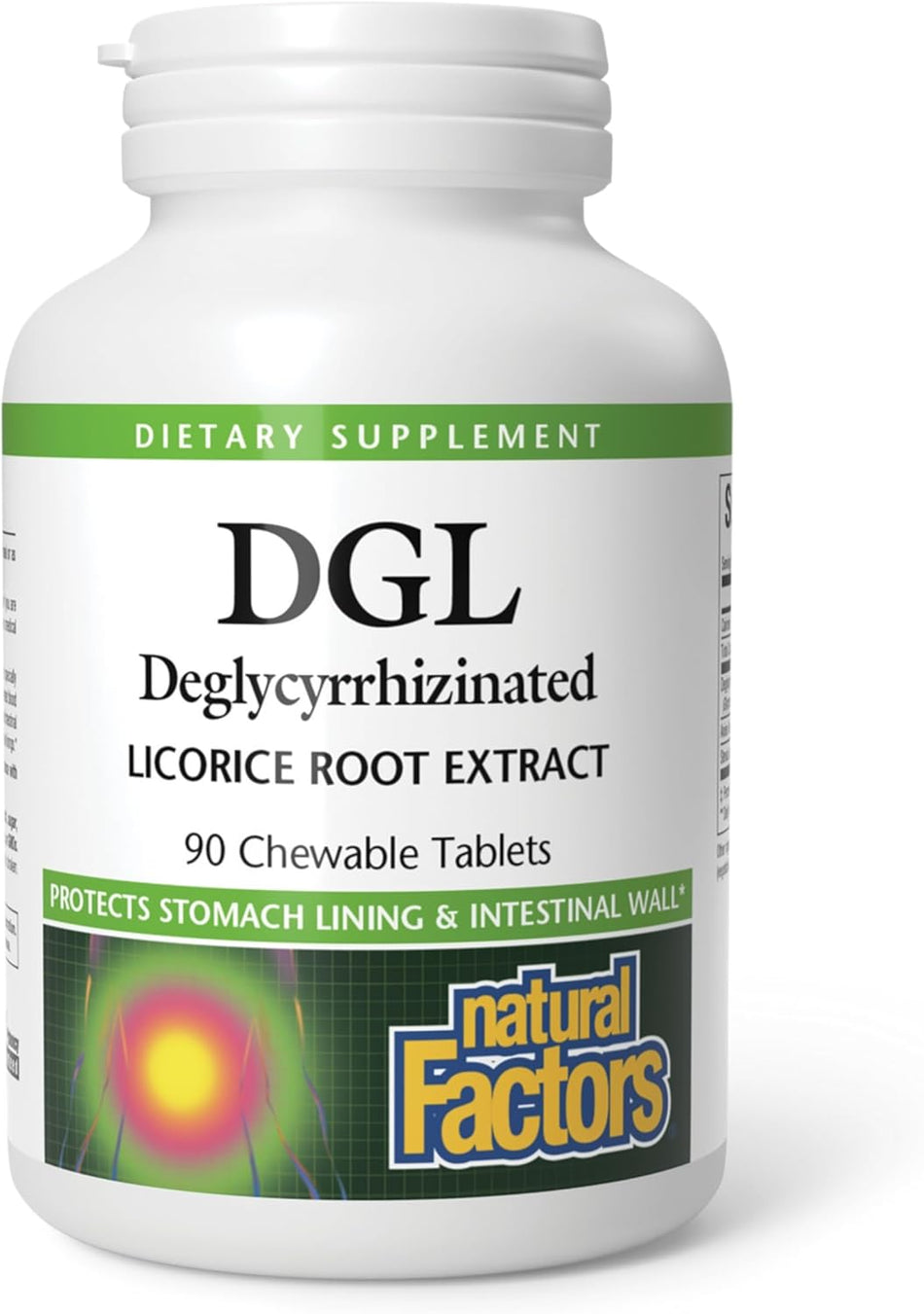Natural Factors DGL 400mg 90ch