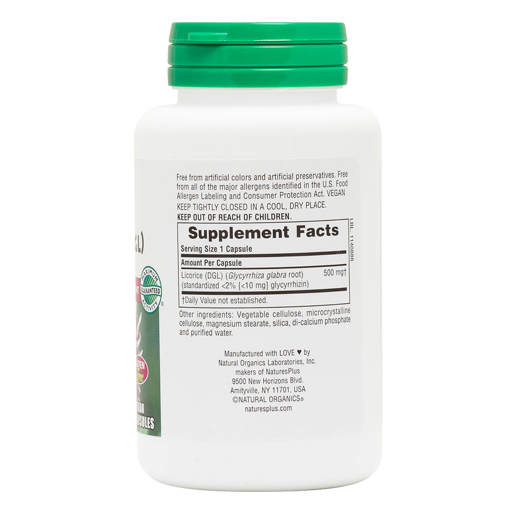 Natures Plus Licorice DGL 60vc-[HealthWay]