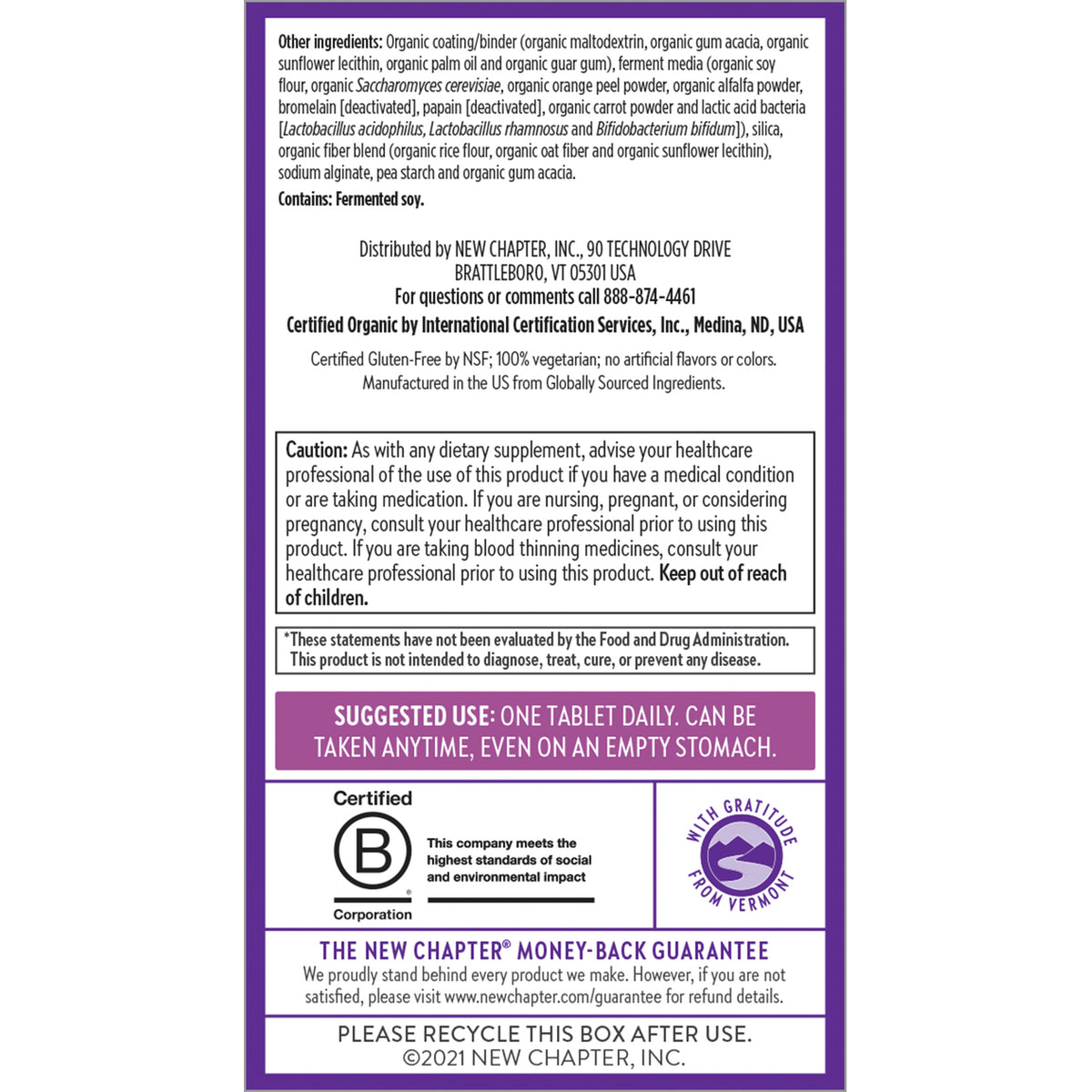 New Chapter EW One 40+ 24tb-[HealthWay]