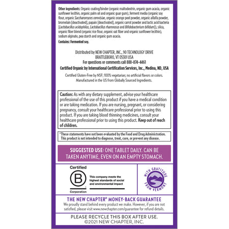 New Chapter EW One 40+ 24tb-[HealthWay]