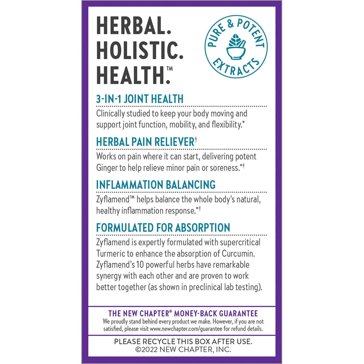 New Chapter Zyflamend 60lvc-[HealthWay]