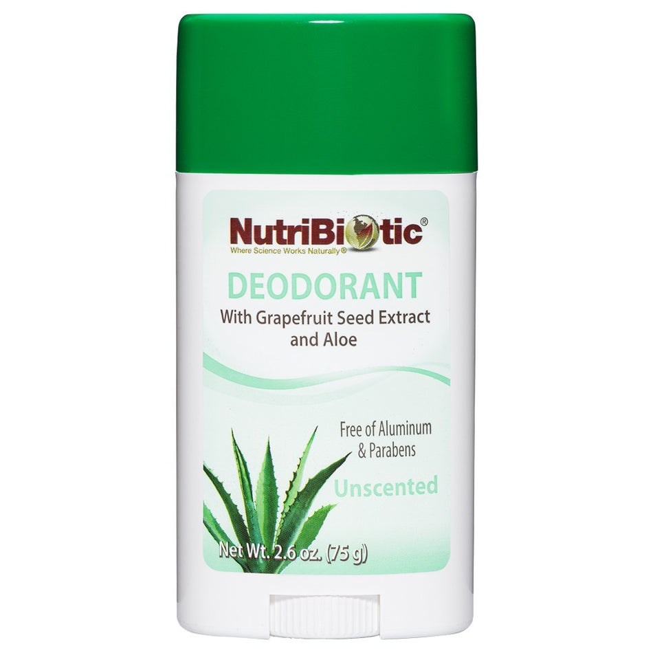 Nutribiotic Unscented Deodorant 2oz