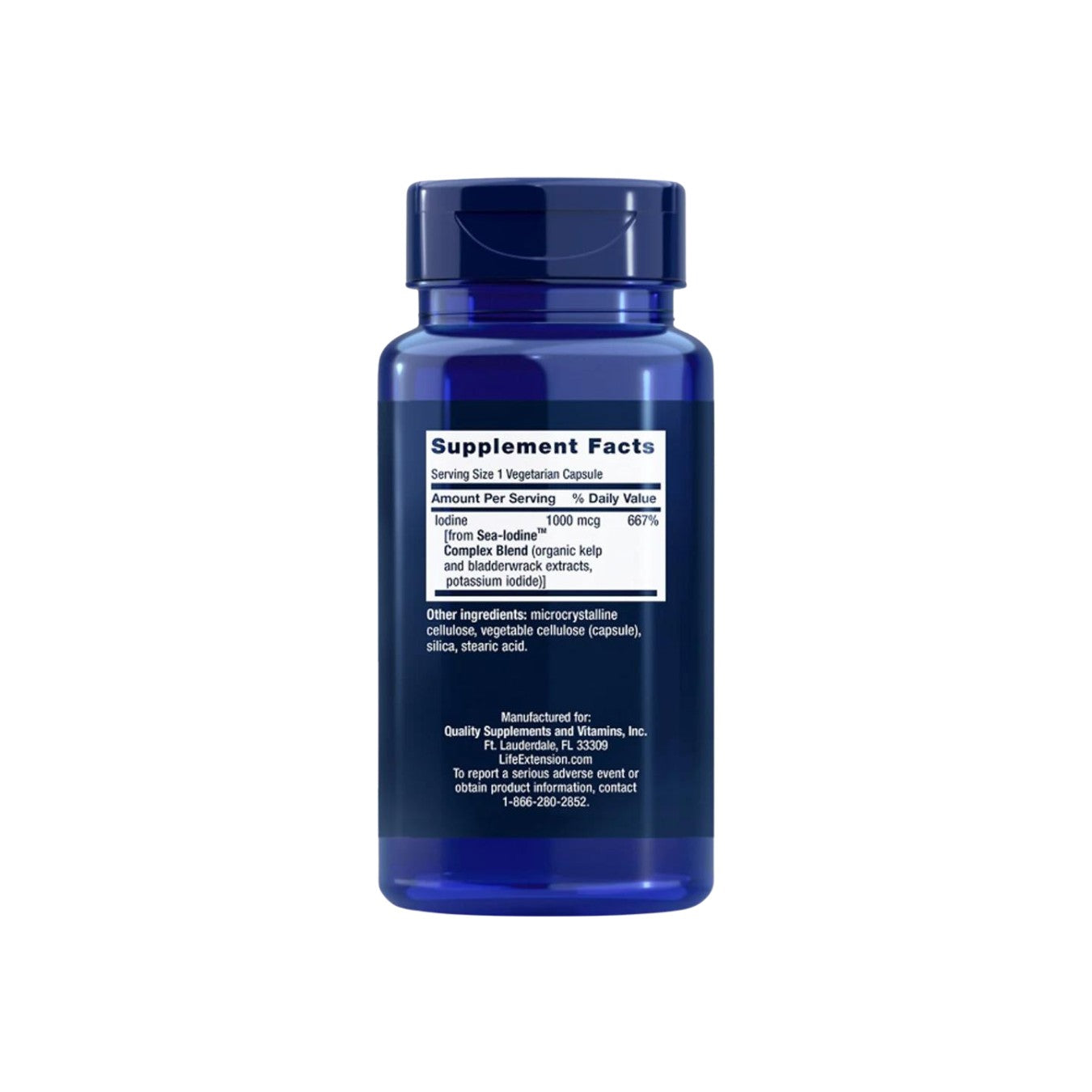 Life Extension Sea-Iodine 1000mg 60cp