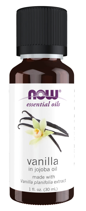 Now Ess Oil Vanilla w/Jojoba 1oz-[HealthWay]