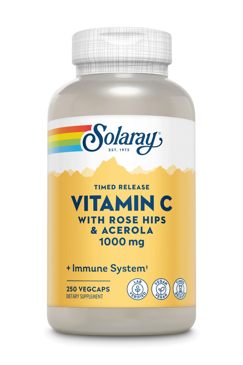 Solaray Vit C 1000 2STR 250cp-[HealthWay]