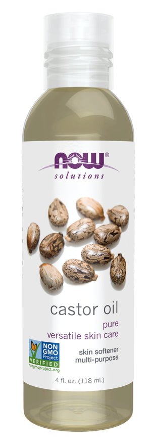 Body Care - Now Castor Oil 4oz