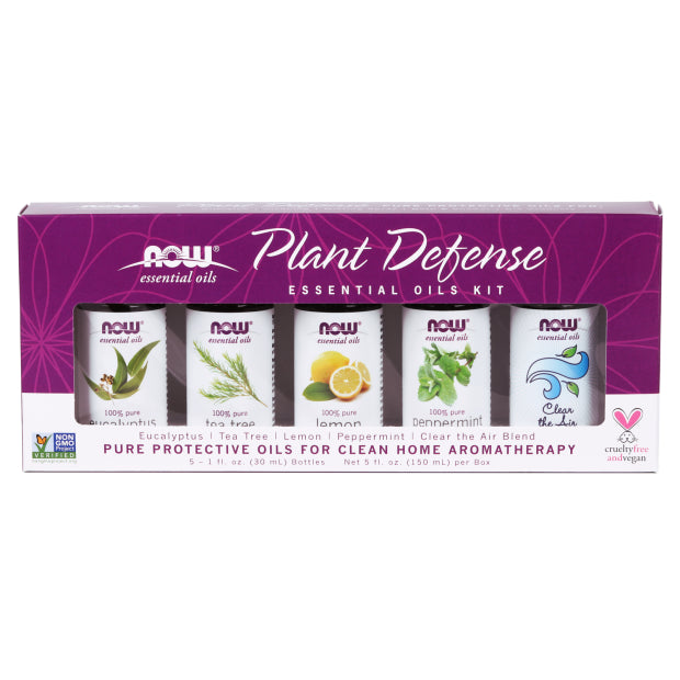 NOW Plant Defense Essential Oils Kit-[HealthWay]