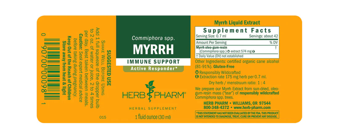 Herb Pharm Myrrh 1oz-[HealthWay]