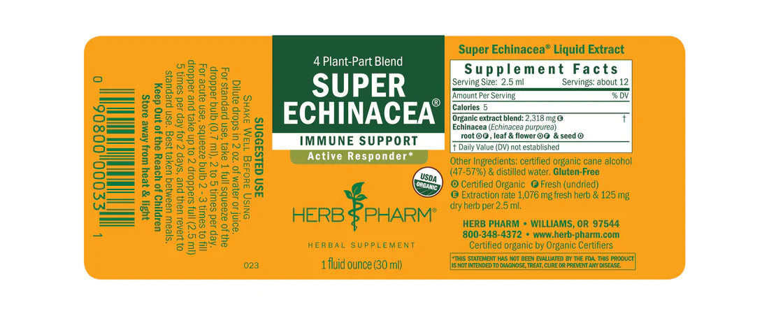 Herb Pharm Super Echinacea 4oz-[HealthWay]
