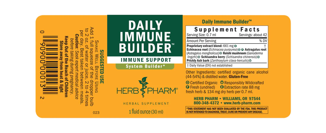 Herb Pharm Daily Immune 2oz